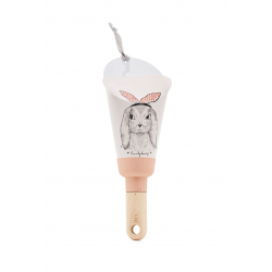 Lampe nomade rechargeable "Lapin So Sweet" - Rose poudré