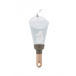 Lampe Nomade "Passe-Partout", taupe lapin étoiles- ZÜ