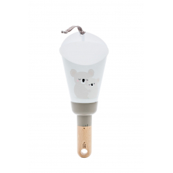 Lampe nomade rechargeable "Baby Love Koalas" - Taupe