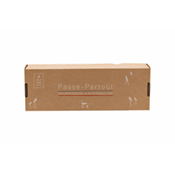 Packaging en carton recyclable Lampe Nomade "Passe-Partout "