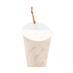 Lampshade pink featherweight