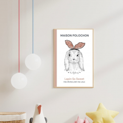 Affiche Lapin So Sweet ambiance