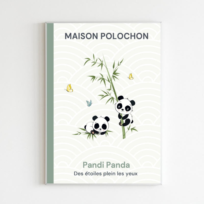 Affiche Pandi Panda cadre