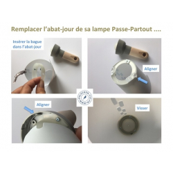 Change lampshade tutorial