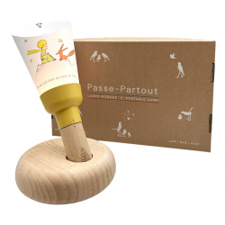 Lampe Nomade "Passe-Partout" Jaune miel, Le Petit Prince et le renard