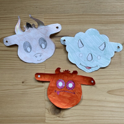 3 free printable DIY masks kit - Même pas peur