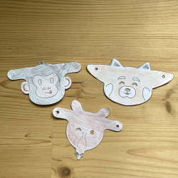 Kit 3 masques à imprimer gratuitement DIY - ZOO