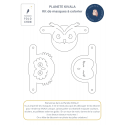 Free download KIVALA masks for manual activities