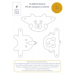 Free download KIVALA masks for manual activities