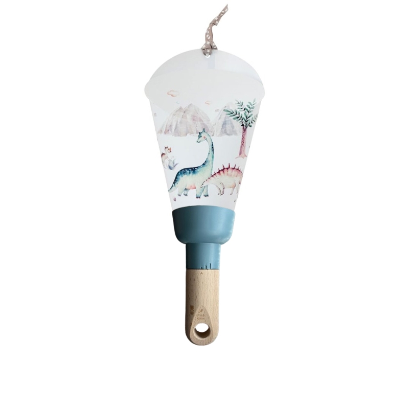 Lampe baladeuse rechargeable "Dinosauria" - Bleu Glacier