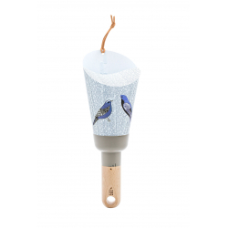 Lampe nomade Merlin Papier Plume - Taupe