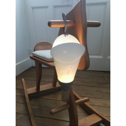 Lampe Nomade "Passe-Partout", taupe lapin étoiles- ZÜ